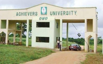 Achievers University Owo – Courses, Colleges & Admission 2025